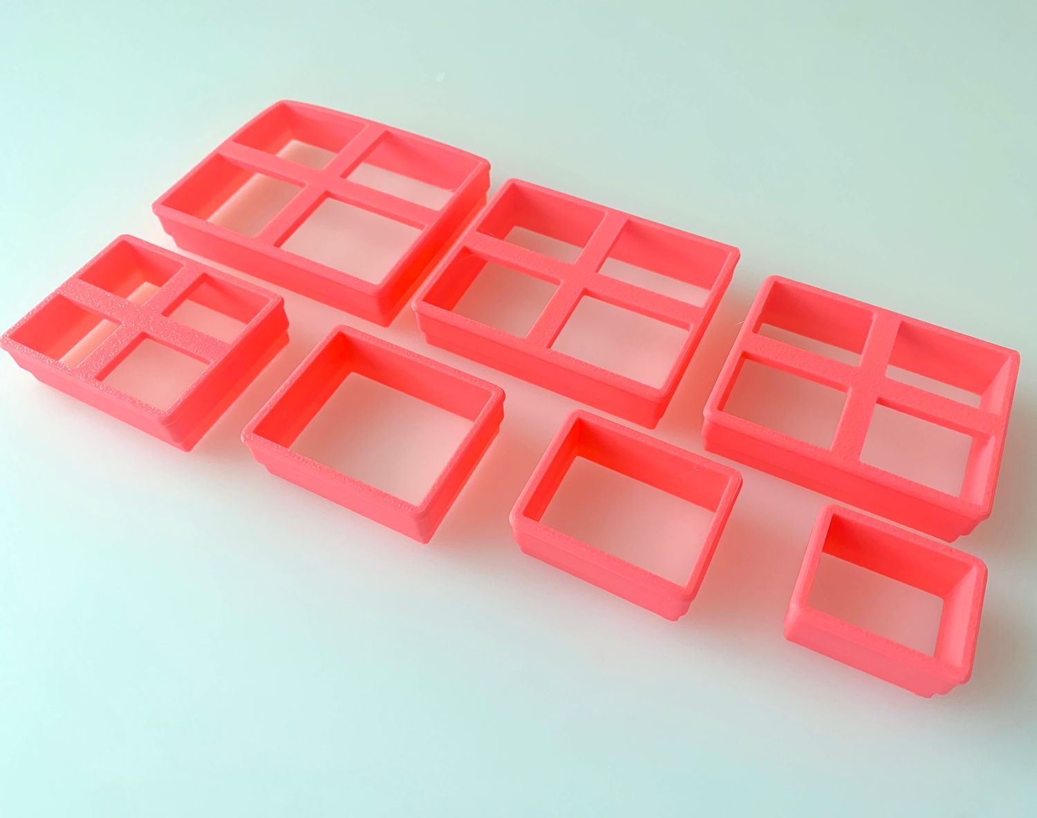 CBS Geo-Cutters -RECTANGLE- Σετ 7 Κουπάτ Ορθογώνια 2-5εκ