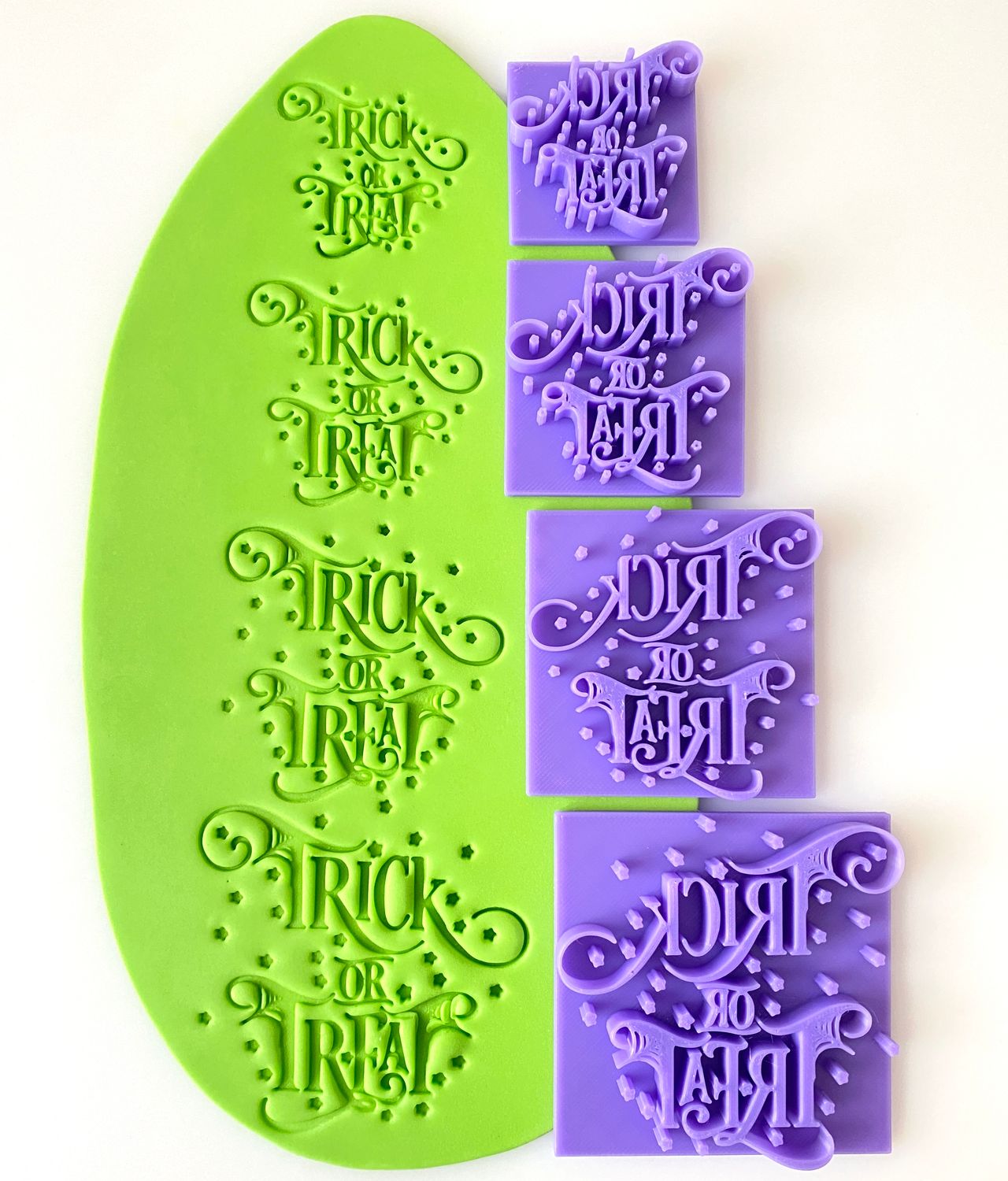 CBS Stamps. Σφραγίδα &#39;Trick or Treat&#39;. Σχέδιο 2
