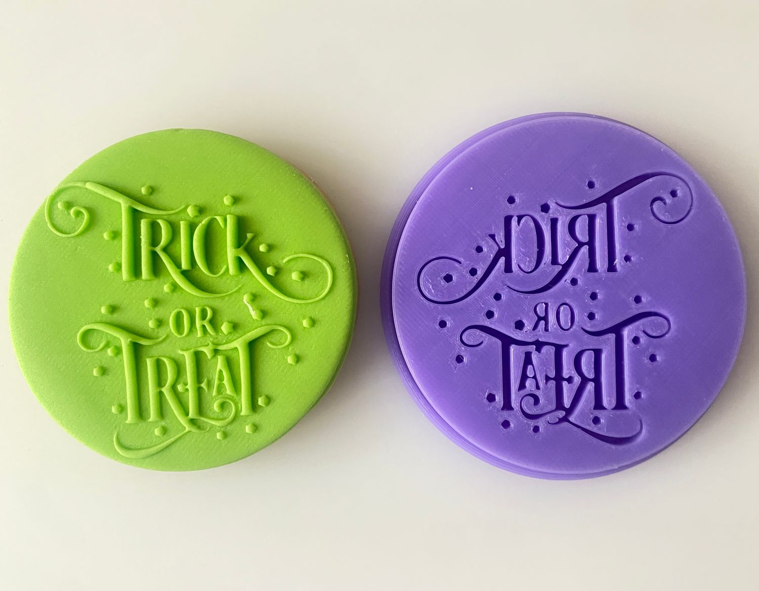 CBS Stamps. Σφραγίδα EMBOSS &#39;Trick or Treat&#39; Σχέδιο 2