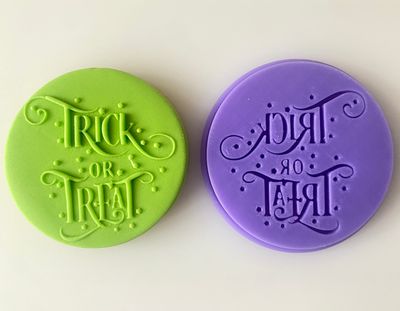 CBS Stamps. Σφραγίδα EMBOSS 'Trick or Treat' Σχέδιο 2