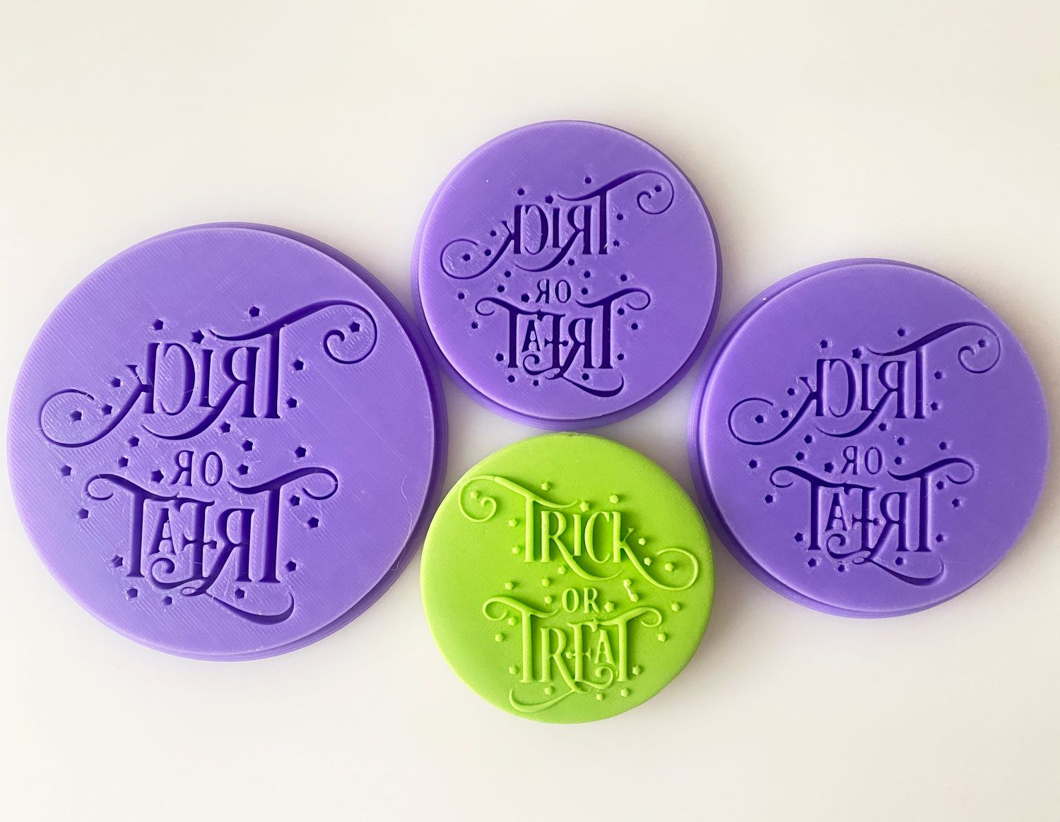 CBS Stamps. Σφραγίδα EMBOSS &#39;Trick or Treat&#39; Σχέδιο 2