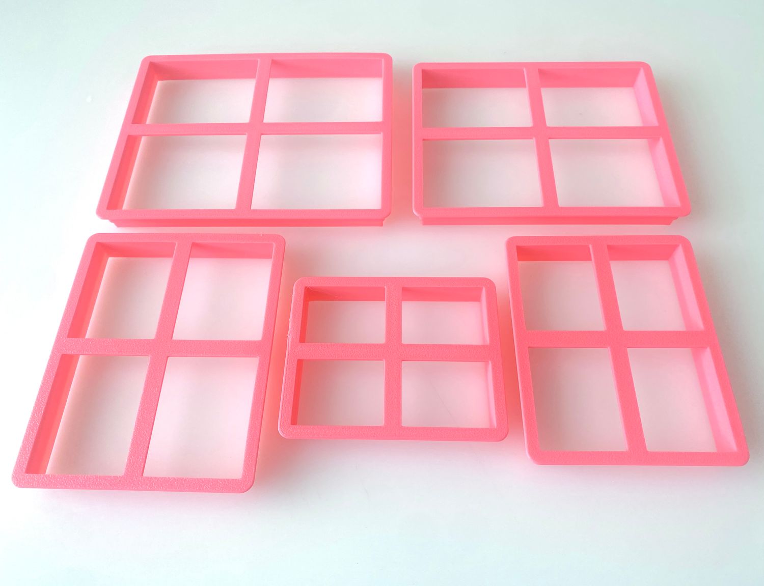CBS Geo-Cutters -RECTANGLES - Σετ 5 Κουπάτ Ορθογώνια 6 - 10εκ