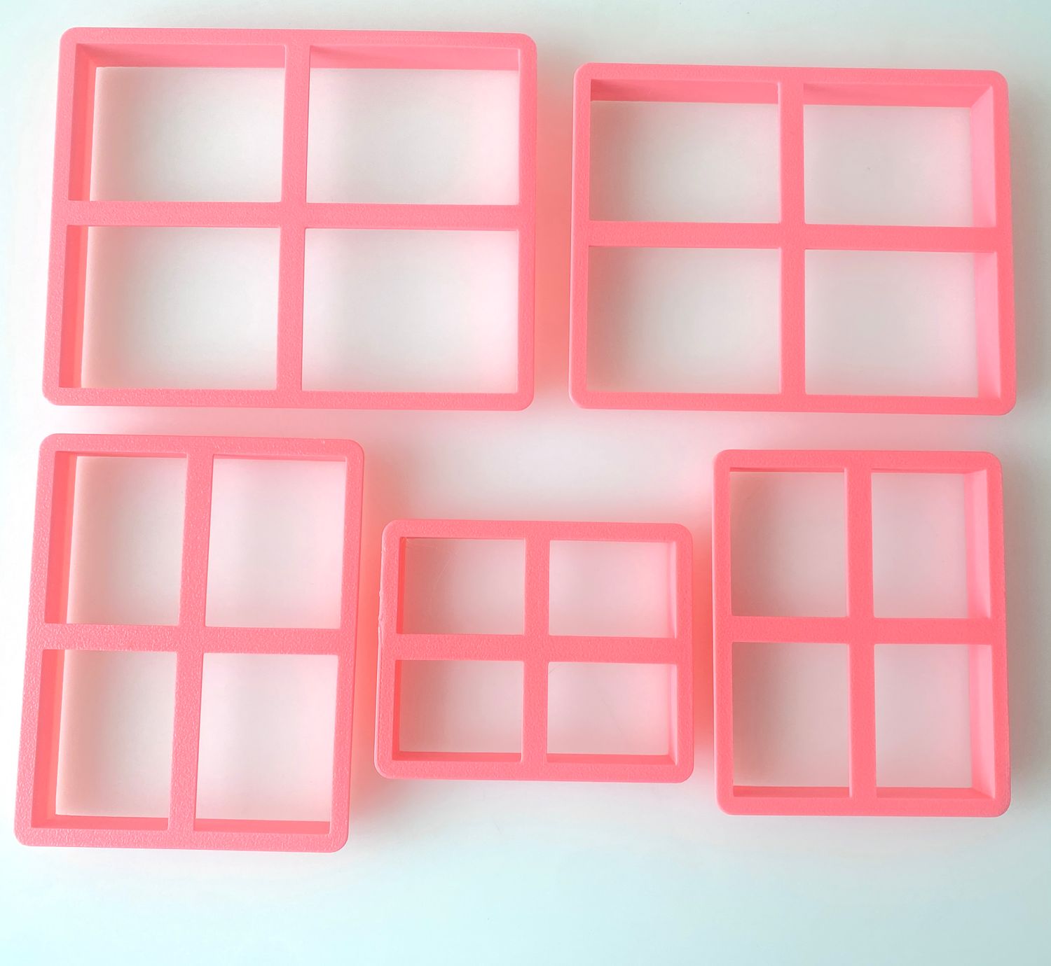 CBS Geo-Cutters -RECTANGLES - Σετ 5 Κουπάτ Ορθογώνια 6 - 10εκ