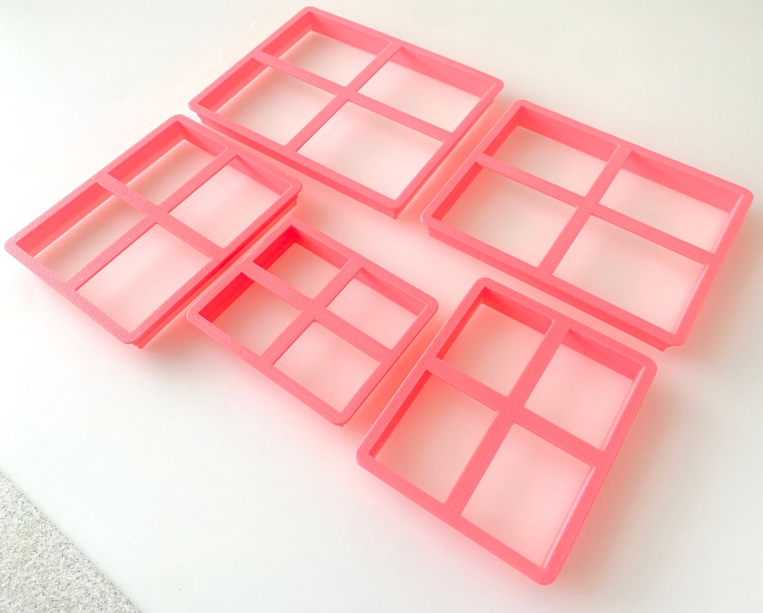 CBS Geo-Cutters -RECTANGLES - Σετ 5 Κουπάτ Ορθογώνια 6 - 10εκ