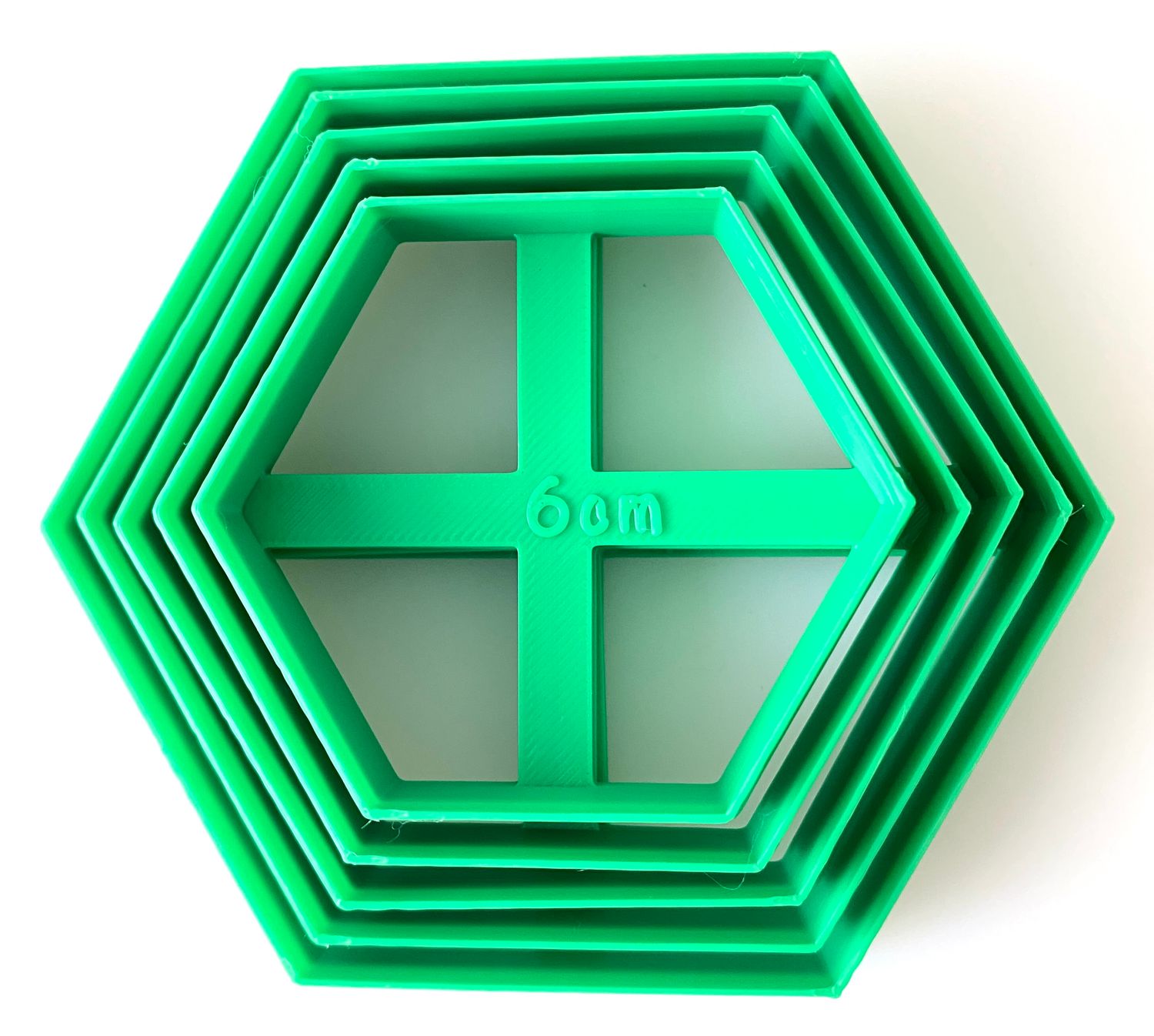 CBS Geo-Cutters -HEXAGONS- Σετ 5 Κουπάτ Εξάγωνα 6-10εκ