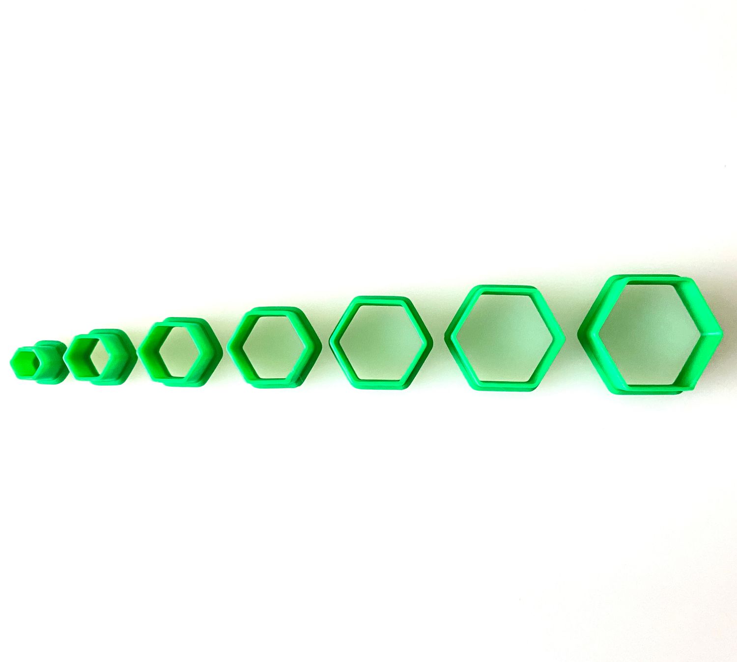CBS Geo-Cutters -HEXAGONS -Σετ 7 Κουπάτ ΕΧΑΓΩΝΑ 0.5-2εκ