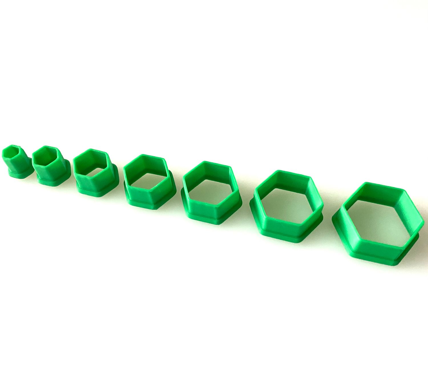 CBS Geo-Cutters -HEXAGONS -Σετ 7 Κουπάτ ΕΧΑΓΩΝΑ 0.5-2εκ
