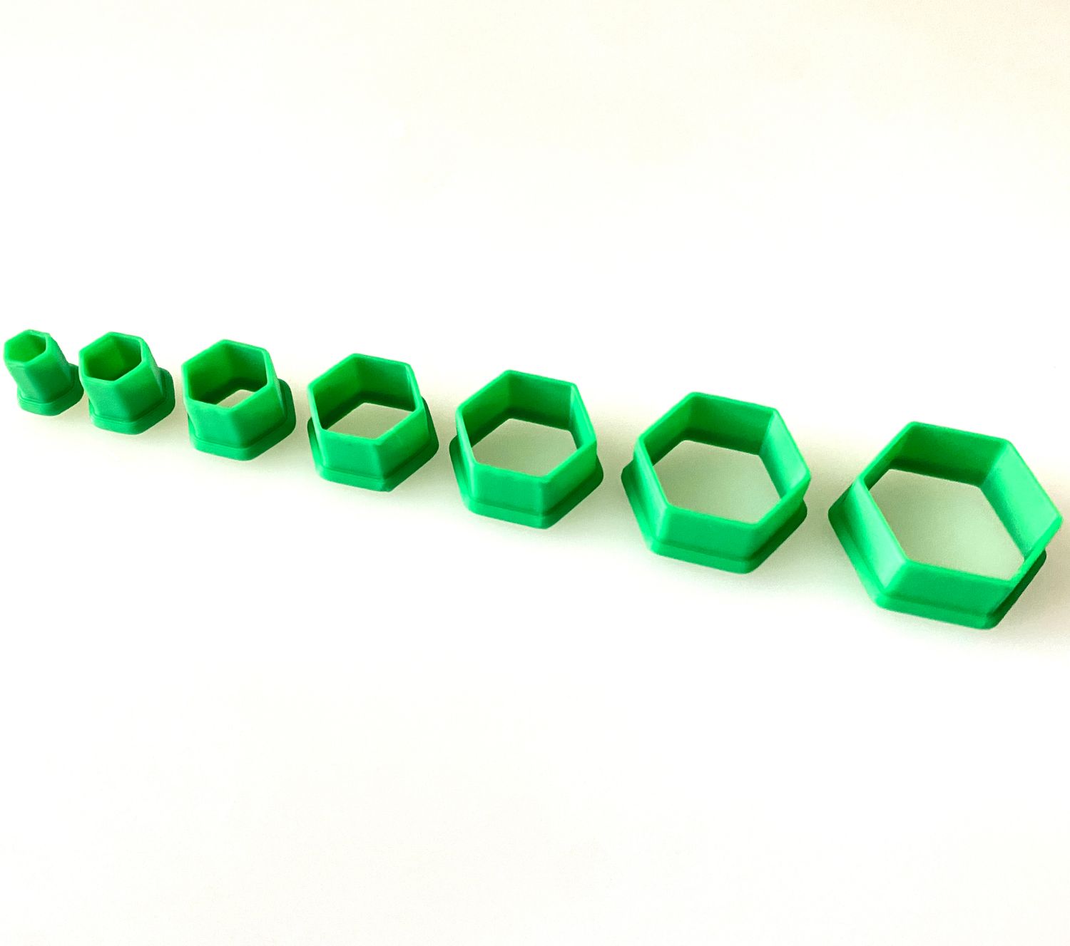 CBS Geo-Cutters -HEXAGONS -Σετ 7 Κουπάτ ΕΧΑΓΩΝΑ 0.5-2εκ