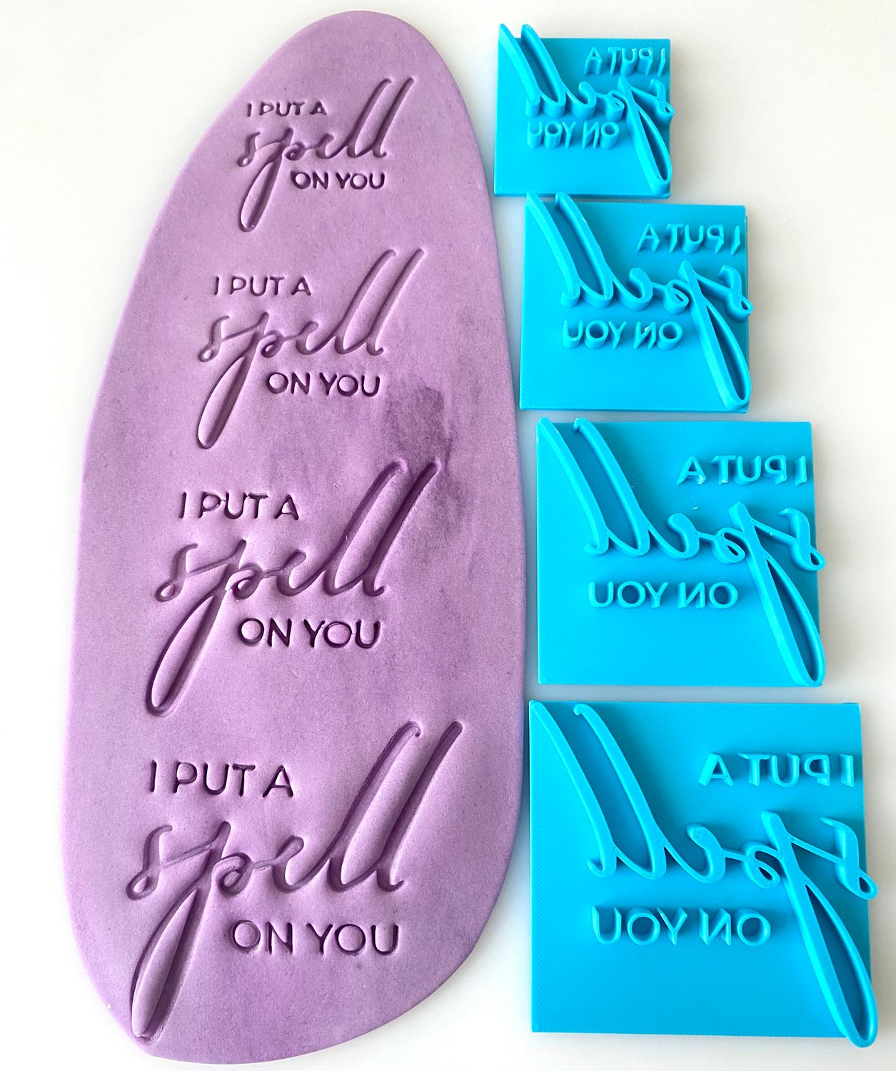 CBS Stamps. Σφραγίδα &#39;I Put a Spell on You&#39;&#39; Σχέδιο 1