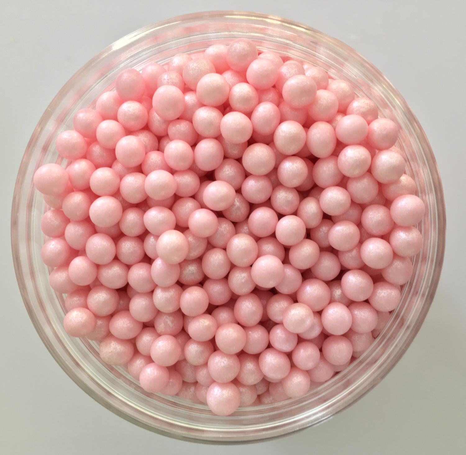 ### Sugar Pearls -PINK 6mm -Βρώσιμες Μπιλίτσες/Πέρλες ροζ 320γρ