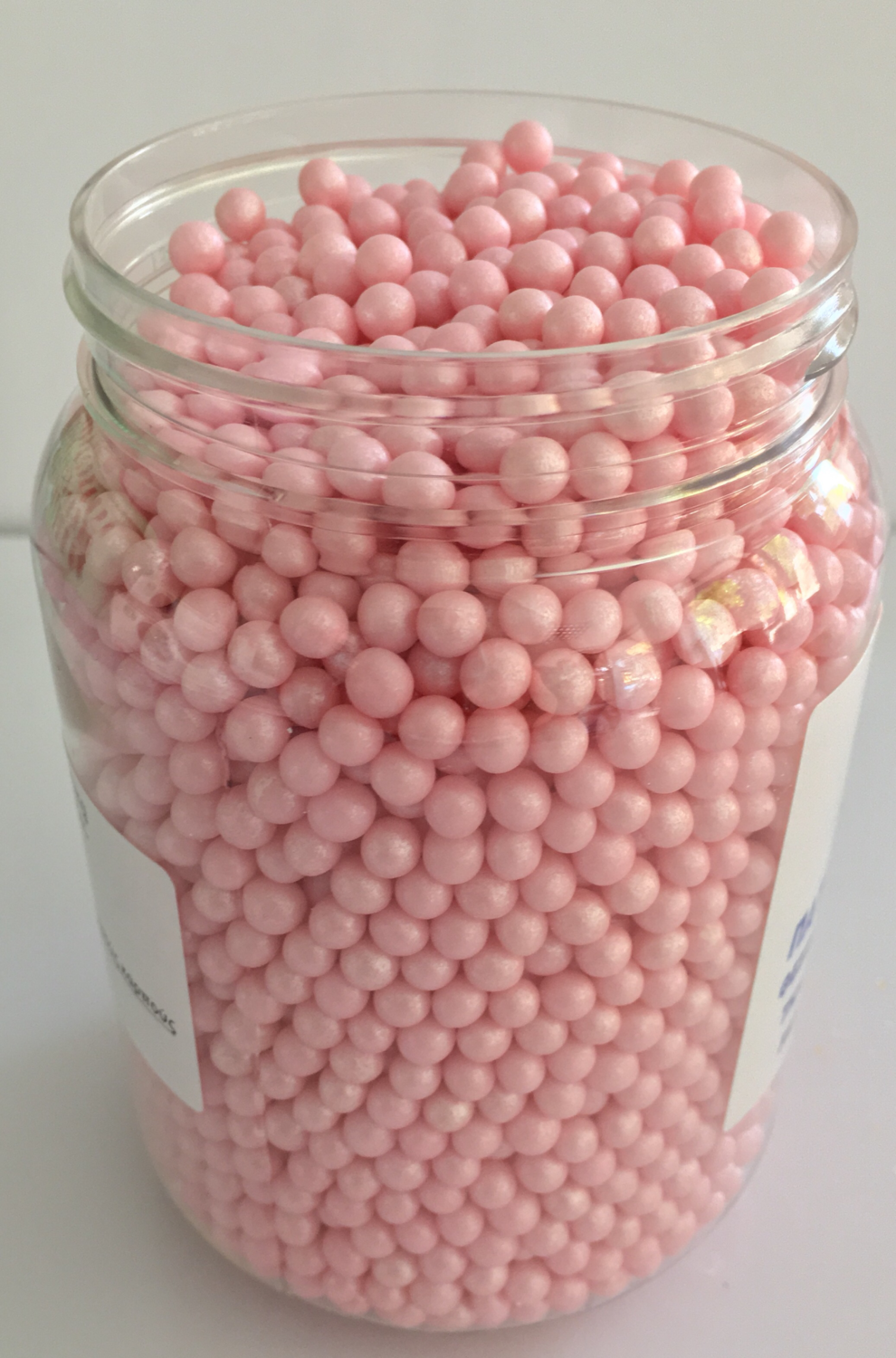 ### Sugar Pearls -PINK 6mm -Βρώσιμες Μπιλίτσες/Πέρλες ροζ 320γρ