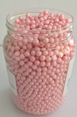 ### Sugar Pearls -PINK 6mm -Βρώσιμες Μπιλίτσες/Πέρλες ροζ 320γρ ∞∞∞
