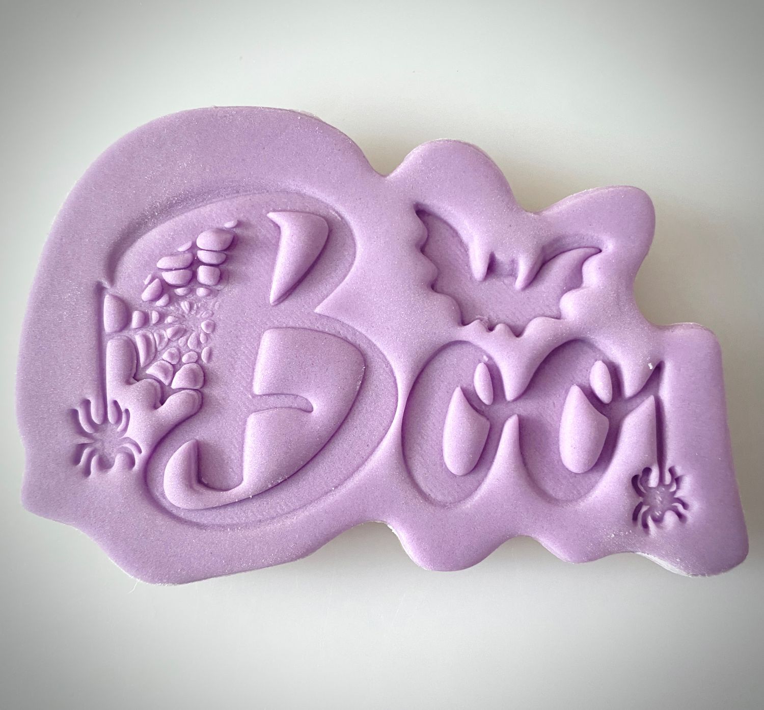 CBS Stamp &amp; Cutter &#39;BOO&#39; STAMP Κουπάτ &amp; Σφραγίδα 9εκ, 10εκ, 11εκ