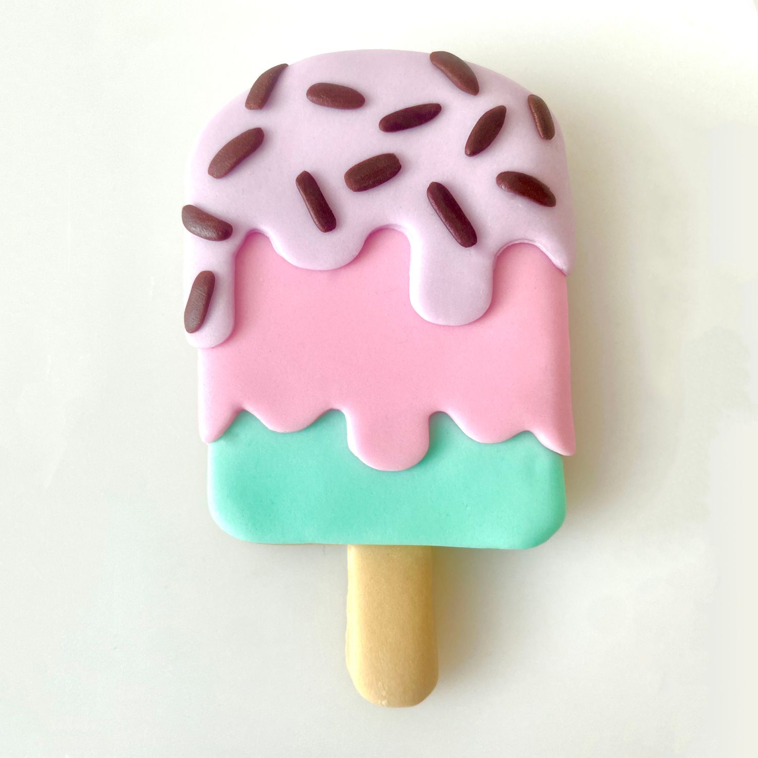 CBS Σετ 5 τμχ κουπάτ  ICE CREAM STICK 8εκ, 9εκ, 10εκ