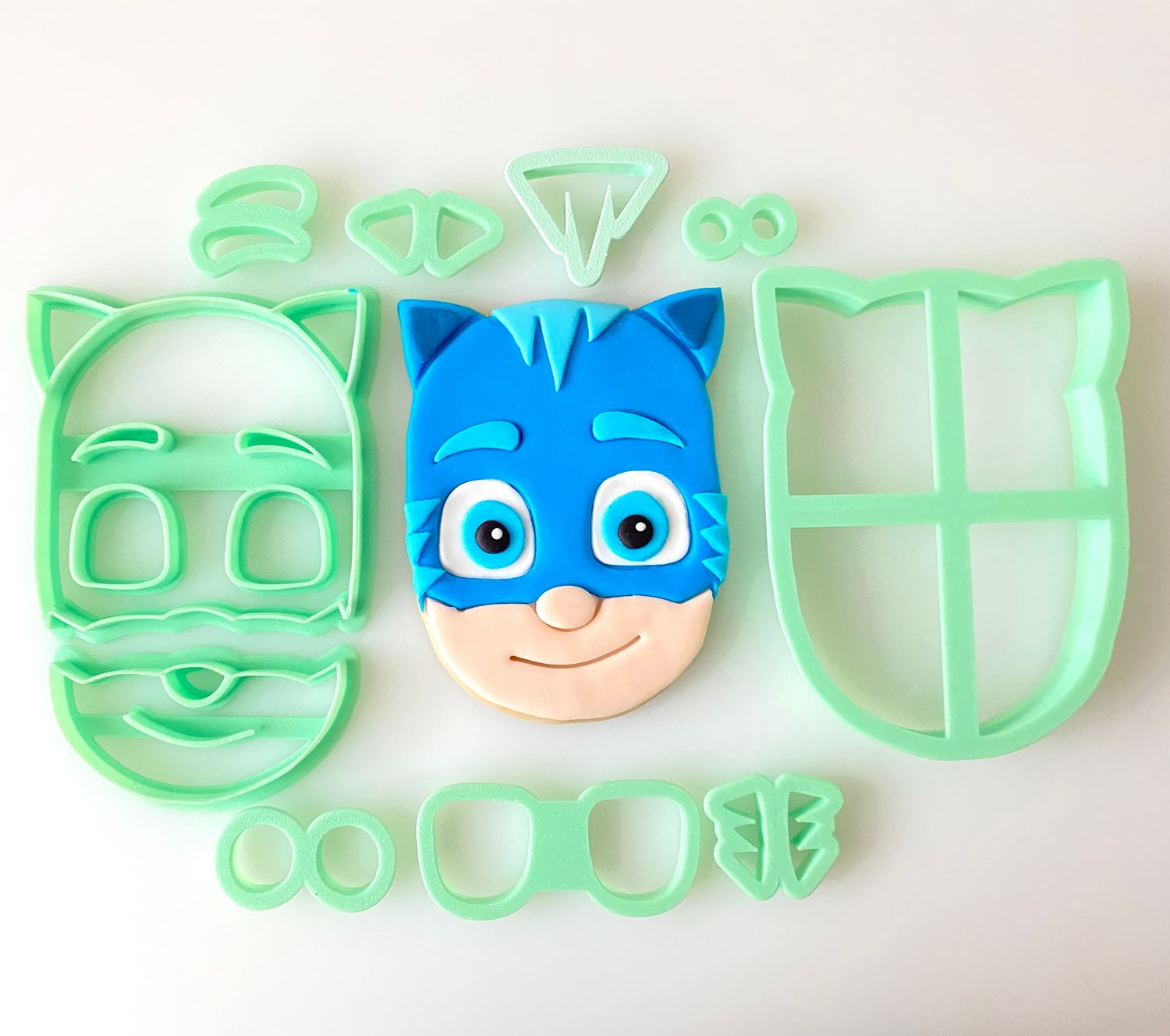 CBS Σετ 10 τμχ κουπάτ PJ MASKS -CATBOY 8εκ, 9εκ, &amp; 10εκ