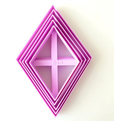 CBS Geo-Cutters -DIAMOND -Σετ 5 Κουπάτ Ρόμβος -Διαμάντι 6-10εκ