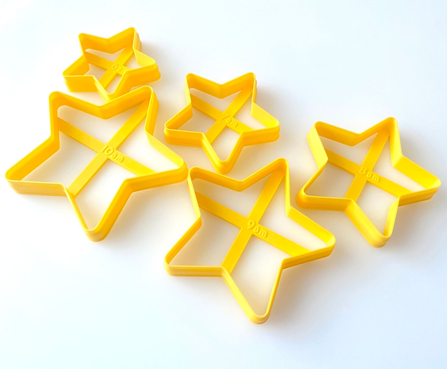 CBS Geo-Cutters -STARS -Σετ 5 Κουπάτ 6-10εκ
