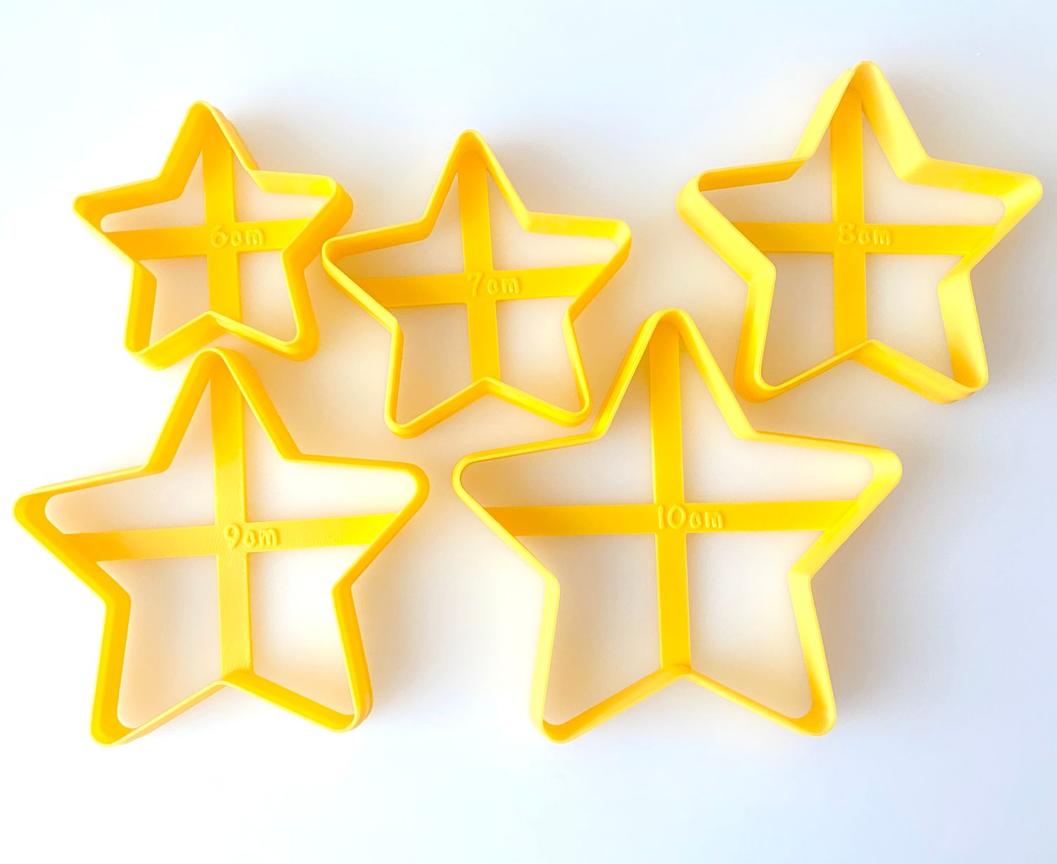 CBS Geo-Cutters -STARS -Σετ 5 Κουπάτ 6-10εκ