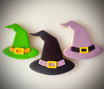 CBS Σετ 4 τμχ κουπάτ WITCH'S HAT 8εκ, 9εκ, 10εκ-Καπέλο Μάγισσας