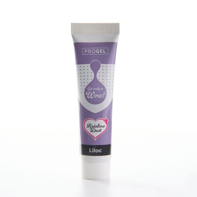 Rainbow Dust ProGel® -LILAC -Χρώμα Τζελ Λιλά 25γρ