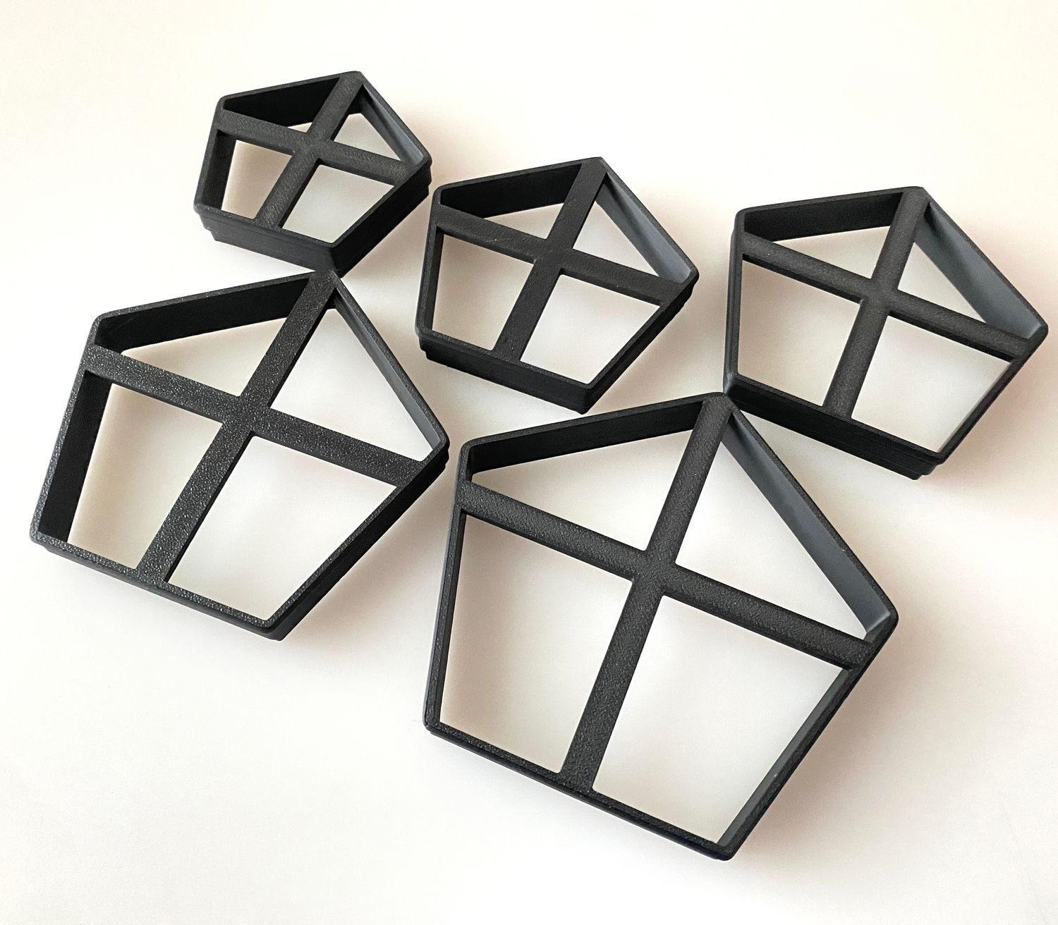 CBS Geo-Cutters -PENTAGONS- Σετ 5 Κουπάτ 6-10εκ