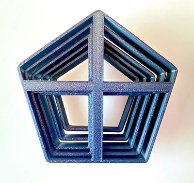 CBS Geo-Cutters -PENTAGONS- Σετ 5 Κουπάτ Πεντάγωνα 6-10εκ