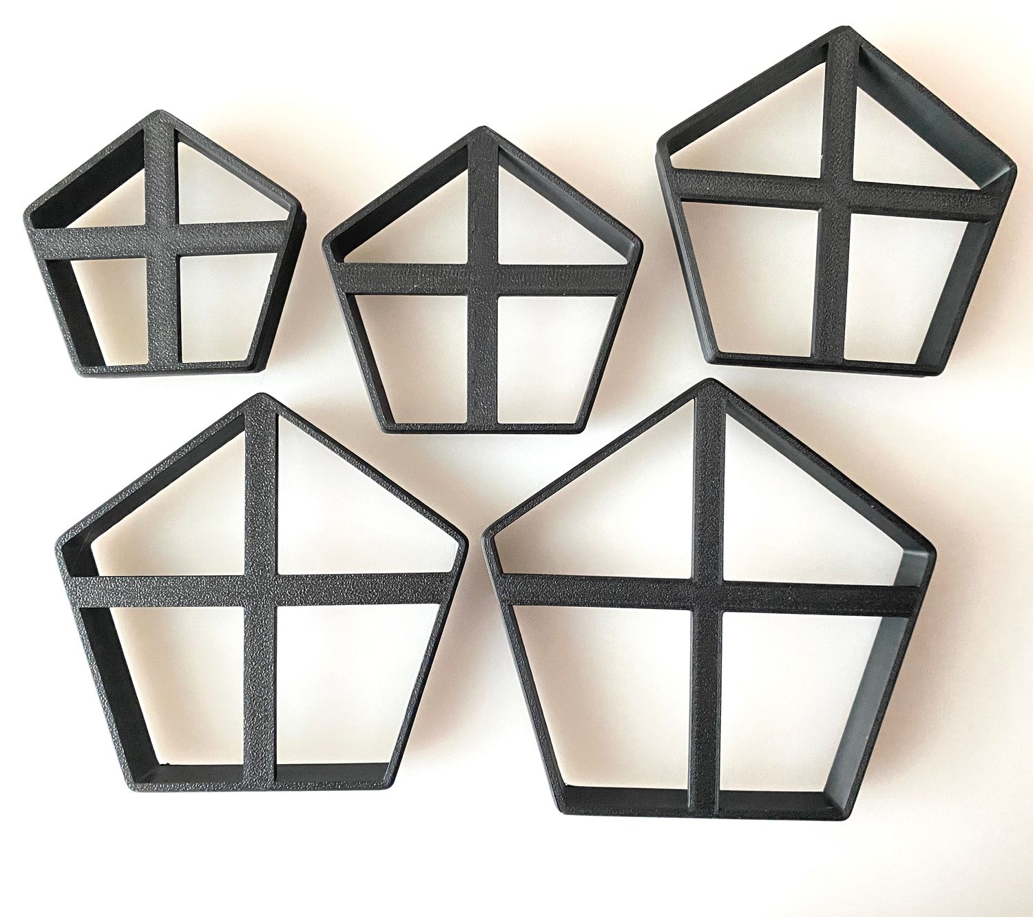 CBS Geo-Cutters -PENTAGONS- Σετ 5 Κουπάτ 6-10εκ