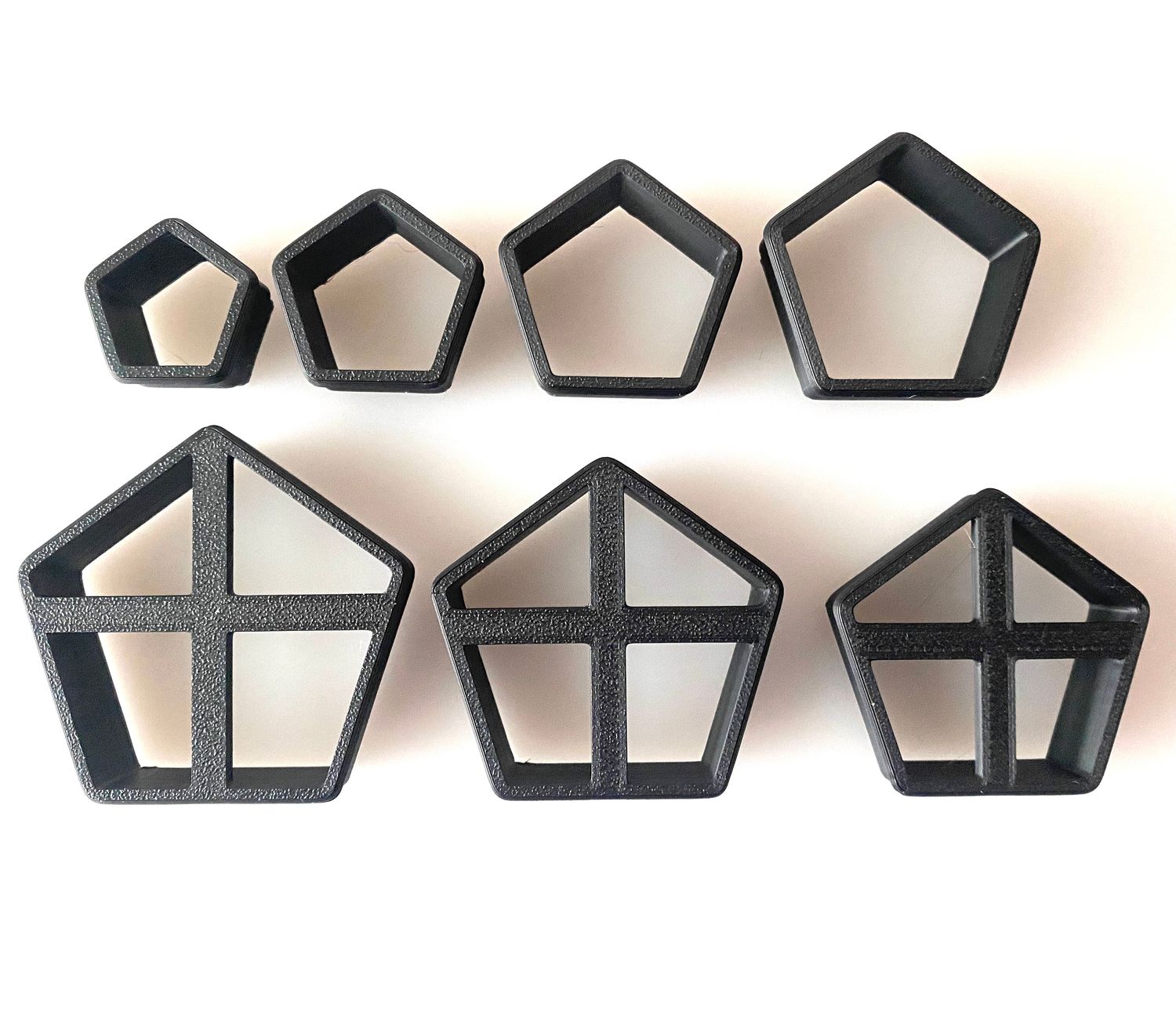 CBS Geo-Cutters -PENTAGONS-Εξάγωνα Σετ 7 Κουπάτ 2-5εκ