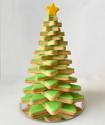 CBS Christmas COOKIE TREE KIT 10τεμ κουπάτ για Χριστουγεννιάτικο Μπισκοτόδεντρο Σετ 10τμχ