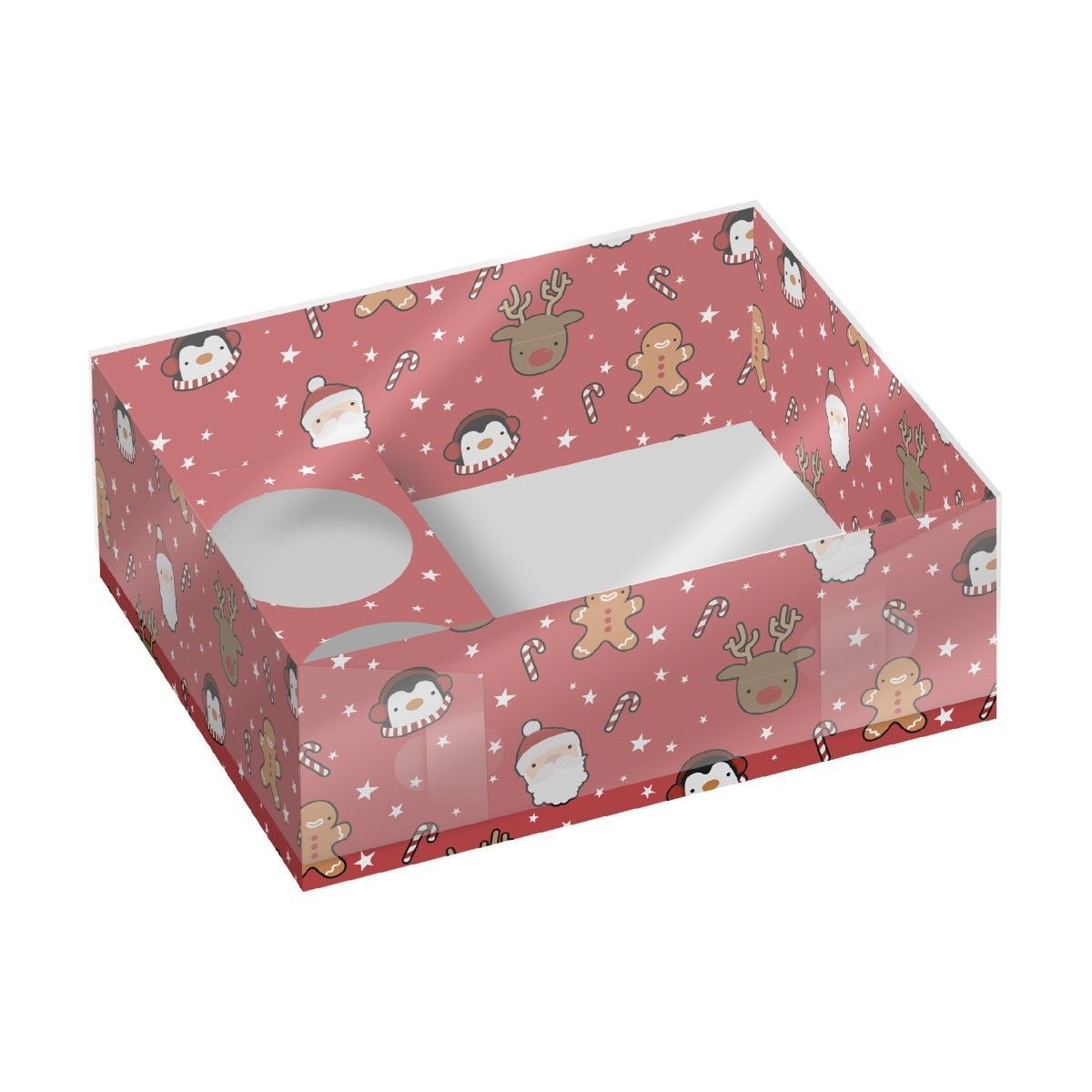 Treat &amp; Cupcake Box -FESTIVE FRIENDS -Κουτί Γλυκών