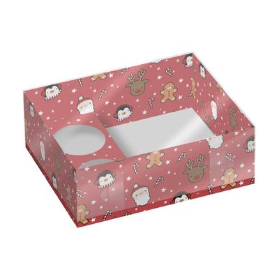Treat &amp; Cupcake Box -FESTIVE FRIENDS -Κουτί Γλυκών