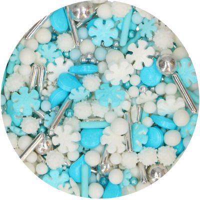 FunCakes 3D Sprinkle Medley - FROSTY WINTERS 70g Ζαχαρωτά