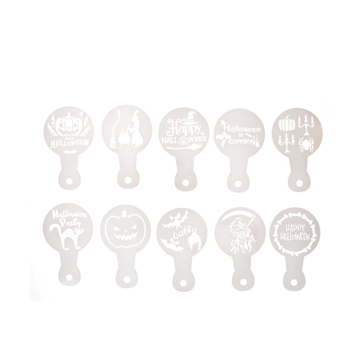Wilton 20 Halloween Stencils.- 20τμχ Στένσιλ halloween
