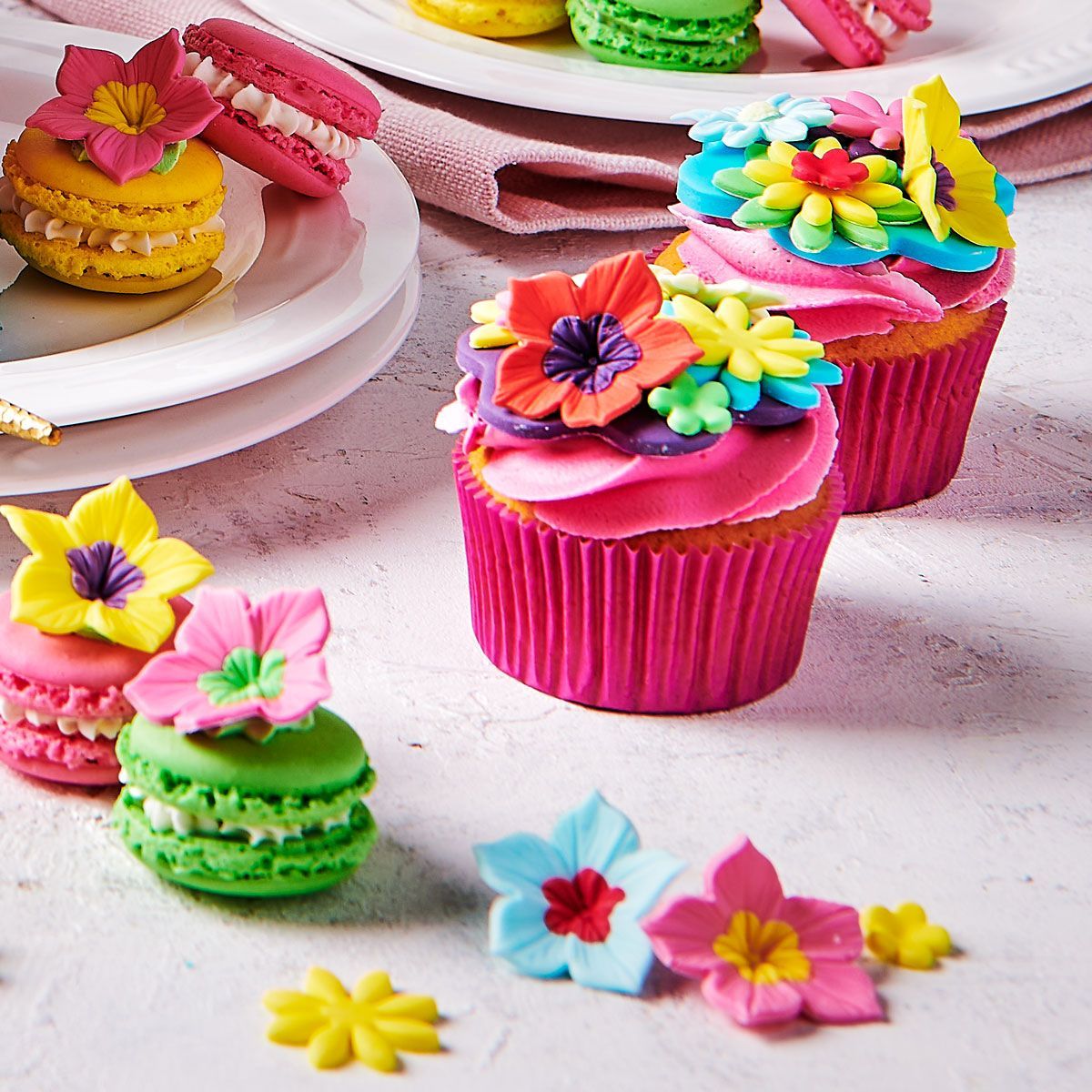 FunCakes FunColours GEL -POWDER PINK -Χρώμα Τζελ - Ροζ 30γρ