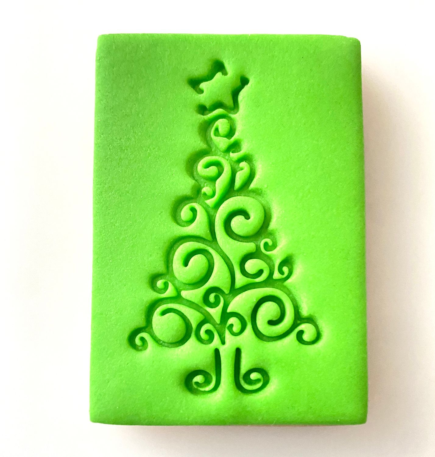 CBS Stamps. Σφραγίδα &amp; Κουπατ SWIRLY TREE