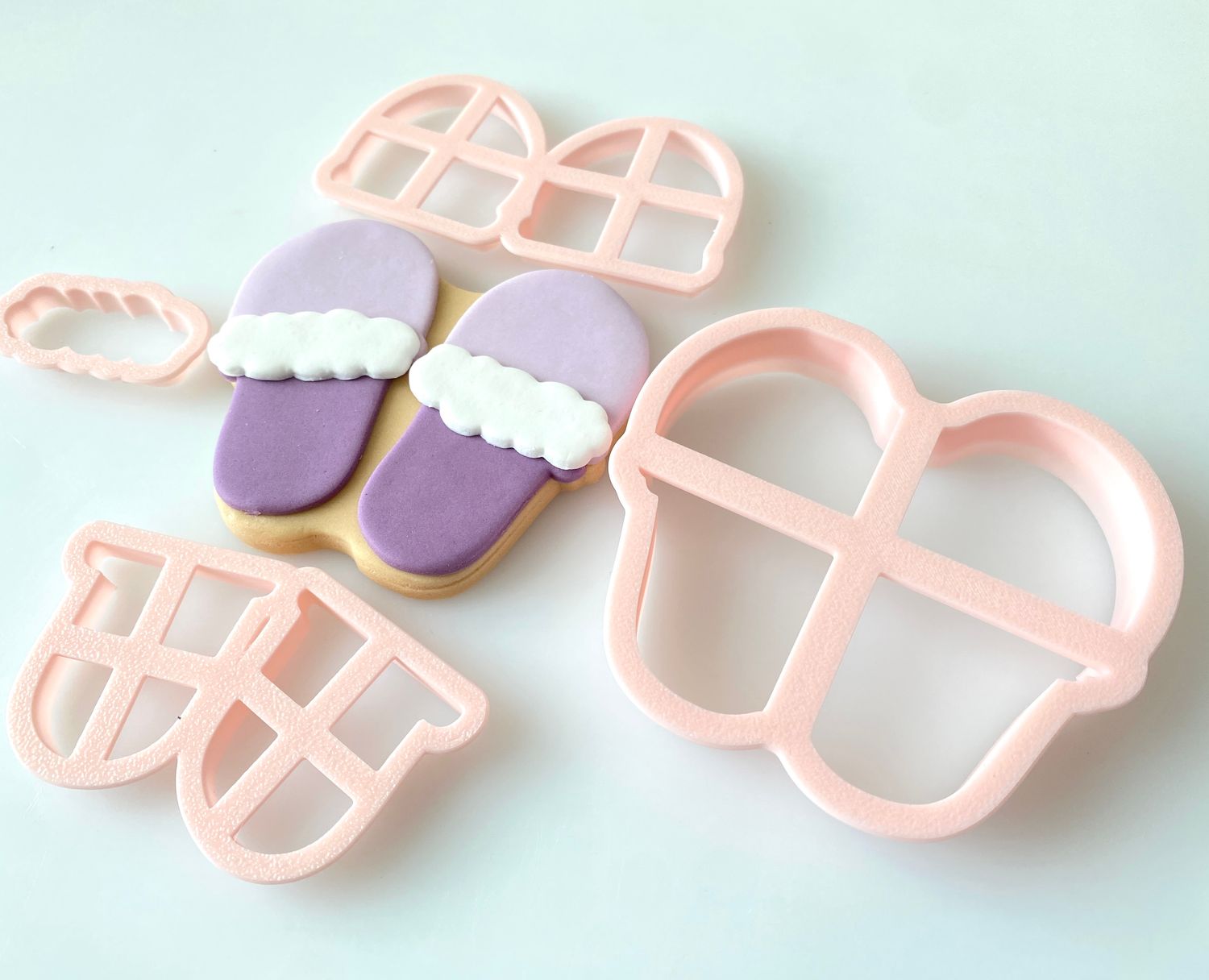 CBS Σετ 4τμχ κουπάτ SLIPPERS 7εκ, 8εκ, 9εκ, 10εκ -Κουπάτ Παντόφλες 4τμχ