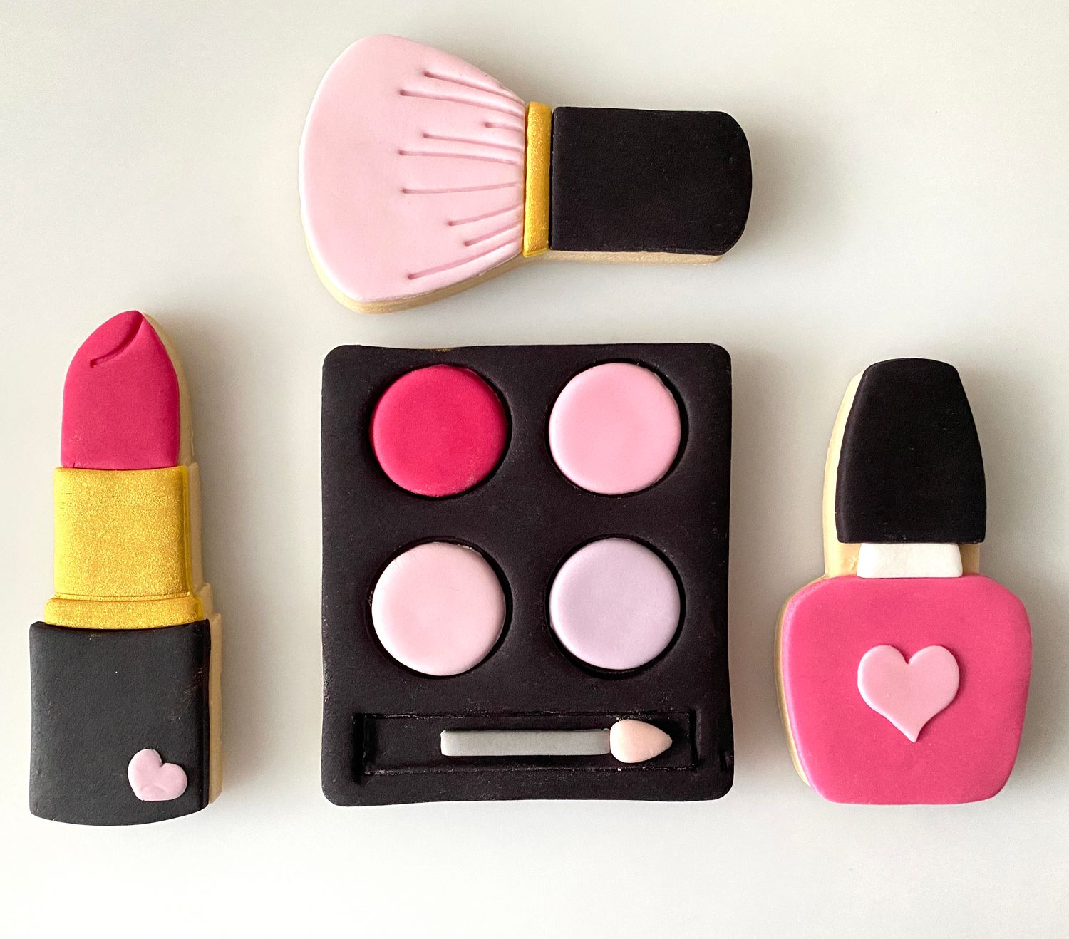 CBS Σετ 5τμχ κουπάτ LIPSTICK 8εκ, 9εκ, 10εκ -Κουπάτ Κραγιόν