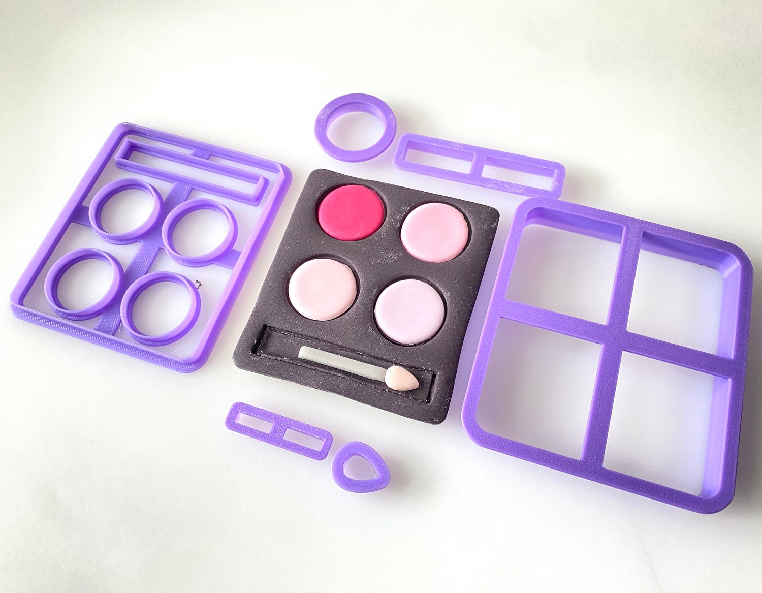 CBS Σετ 6τμχ κουπάτ EYE SHADOWS 7εκ, 8εκ, 9εκ, -Κουπάτ Παλέτα Μακιγιάζ Ματιών