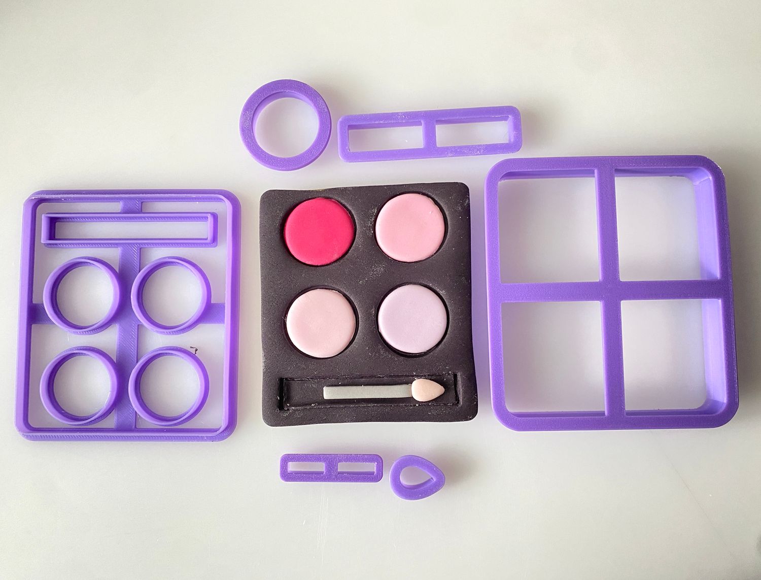 CBS Σετ 6τμχ κουπάτ EYE SHADOWS 7εκ, 8εκ, 9εκ, -Κουπάτ Παλέτα Μακιγιάζ Ματιών