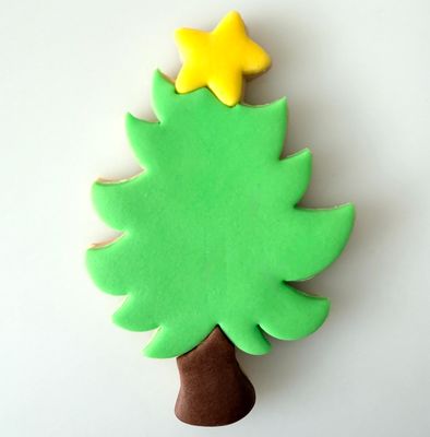 CBS Σετ 4 τμχ κουπάτ CHRISTMAS TREE -ΣΧΕΔΙΟ 1 9εκ, 10εκ ή 11εκ