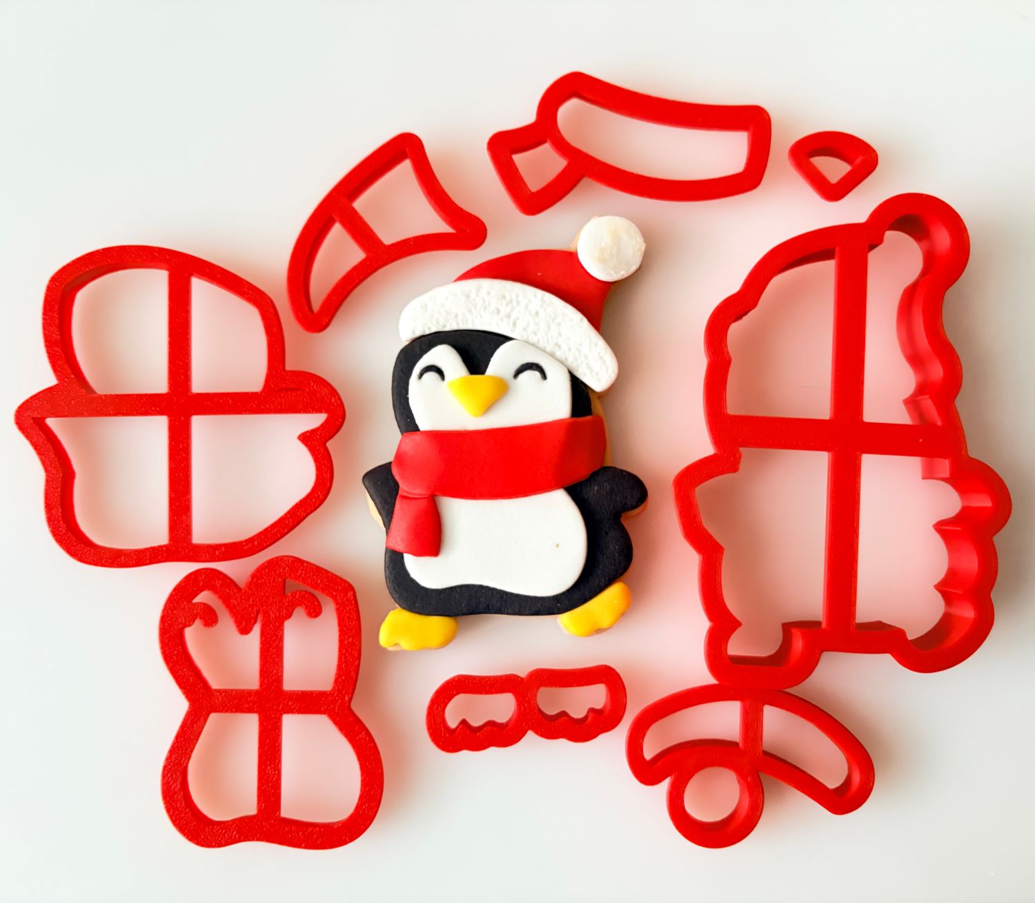 CBS Σετ 8 τμχ κουπάτ 10εκ PENGUIN DESIGN 3 -Σετ κουπάτ πινγκουίνος