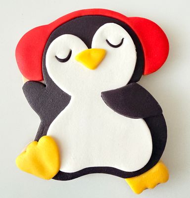 CBS Σετ 6 τμχ κουπάτ 8εκ PENGUIN DESIGN 2 -Σετ κουπάτ πινγκουίνος