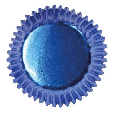 Culpitt Cupcake Cases -METALLIC DARK BLUE - Θήκες Ψησίματος -Μεταλλικό Σκούρο Μπλε 45 τεμ ∞
