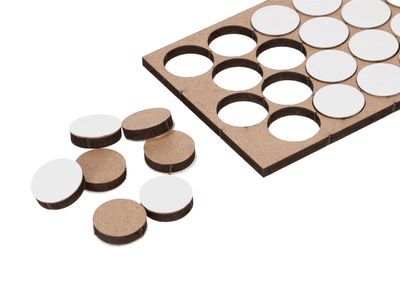 Cake Board FEET 20τμχ- Βάσεις χάρτινες για δίσκο  20τμχ