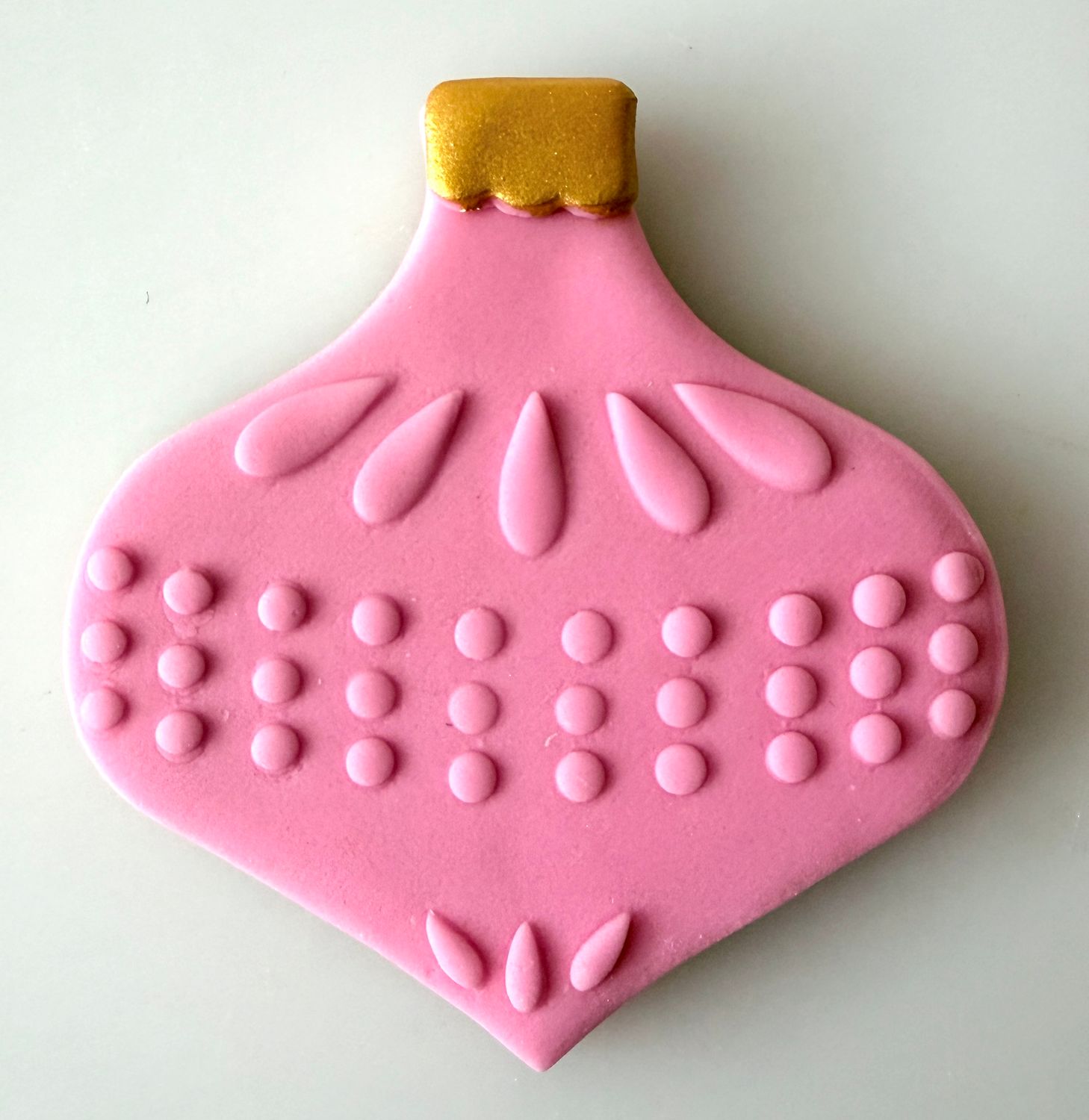 CBS Σετ 4τμχ κουπάτ BAUBLE-Design 2  -Κουπάτ 8εκ