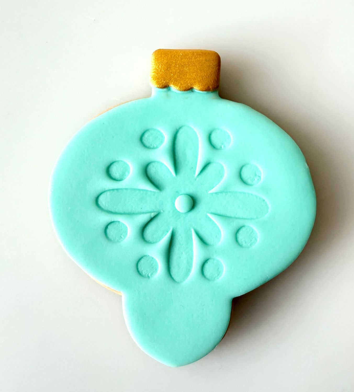 CBS Σετ 4τμχ κουπάτ BAUBLE-Design 1  -Κουπάτ 8εκ