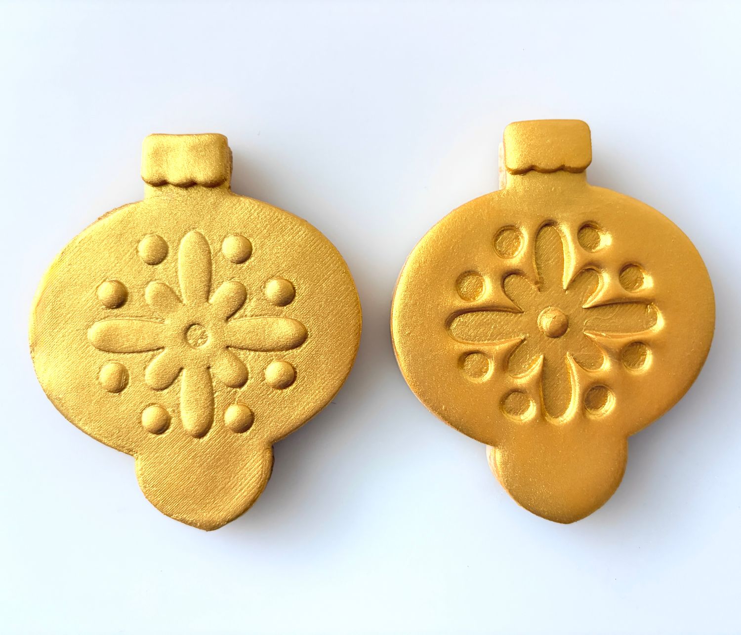 CBS Σετ 4τμχ κουπάτ BAUBLE-Design 1  -Κουπάτ 8εκ