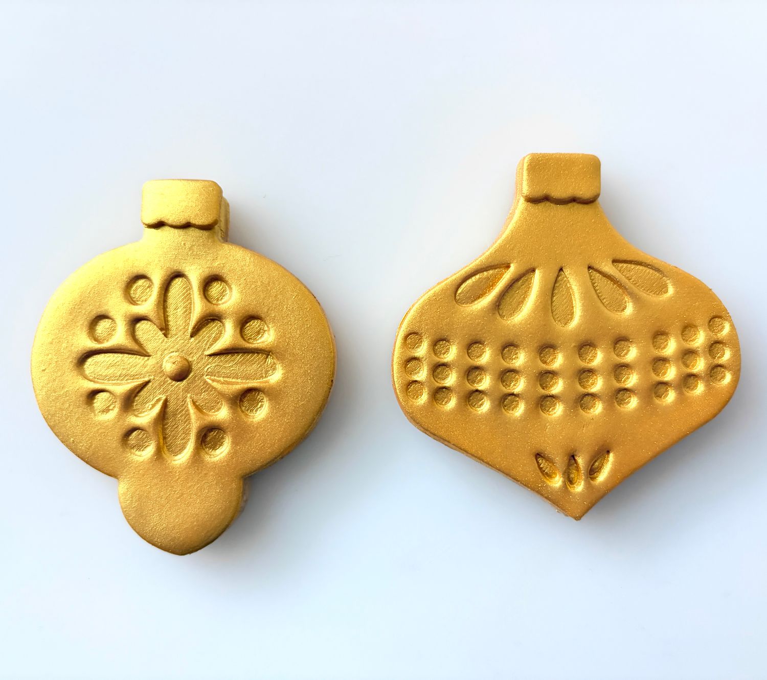 CBS Σετ 4τμχ κουπάτ BAUBLE-Design 1  -Κουπάτ 8εκ