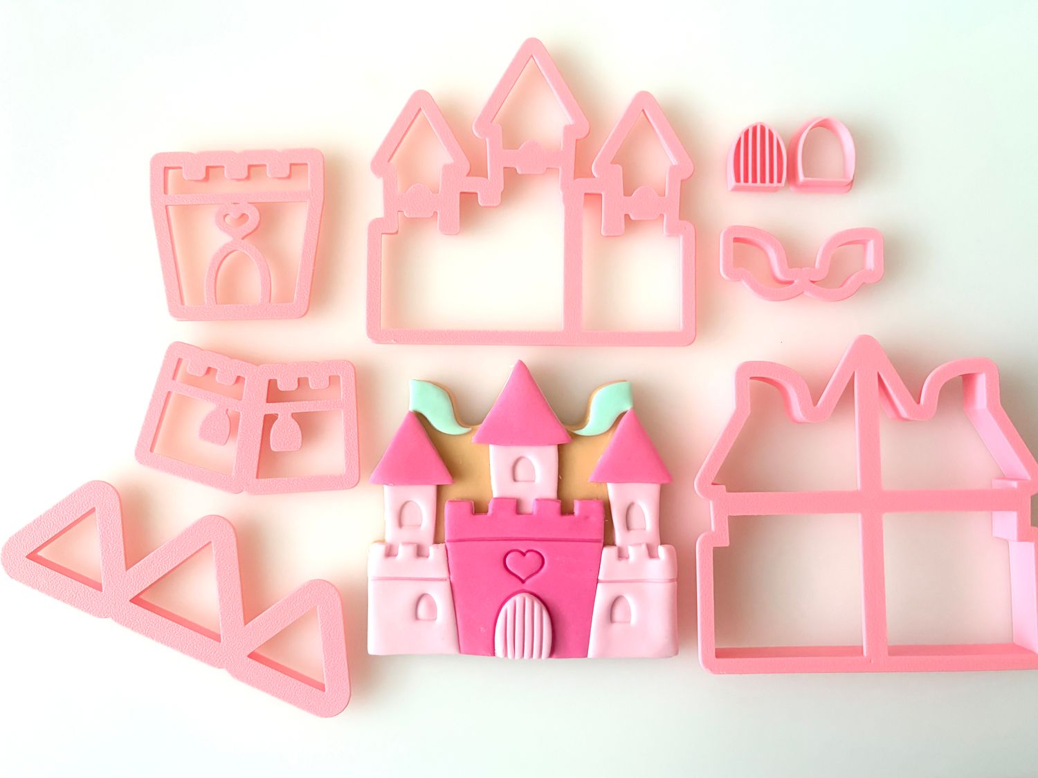 CBS Σετ 8 τμχ κουπάτ FAIRYTALE CASTLE 9εκ ή 10εκ- Σετ κουπάτ