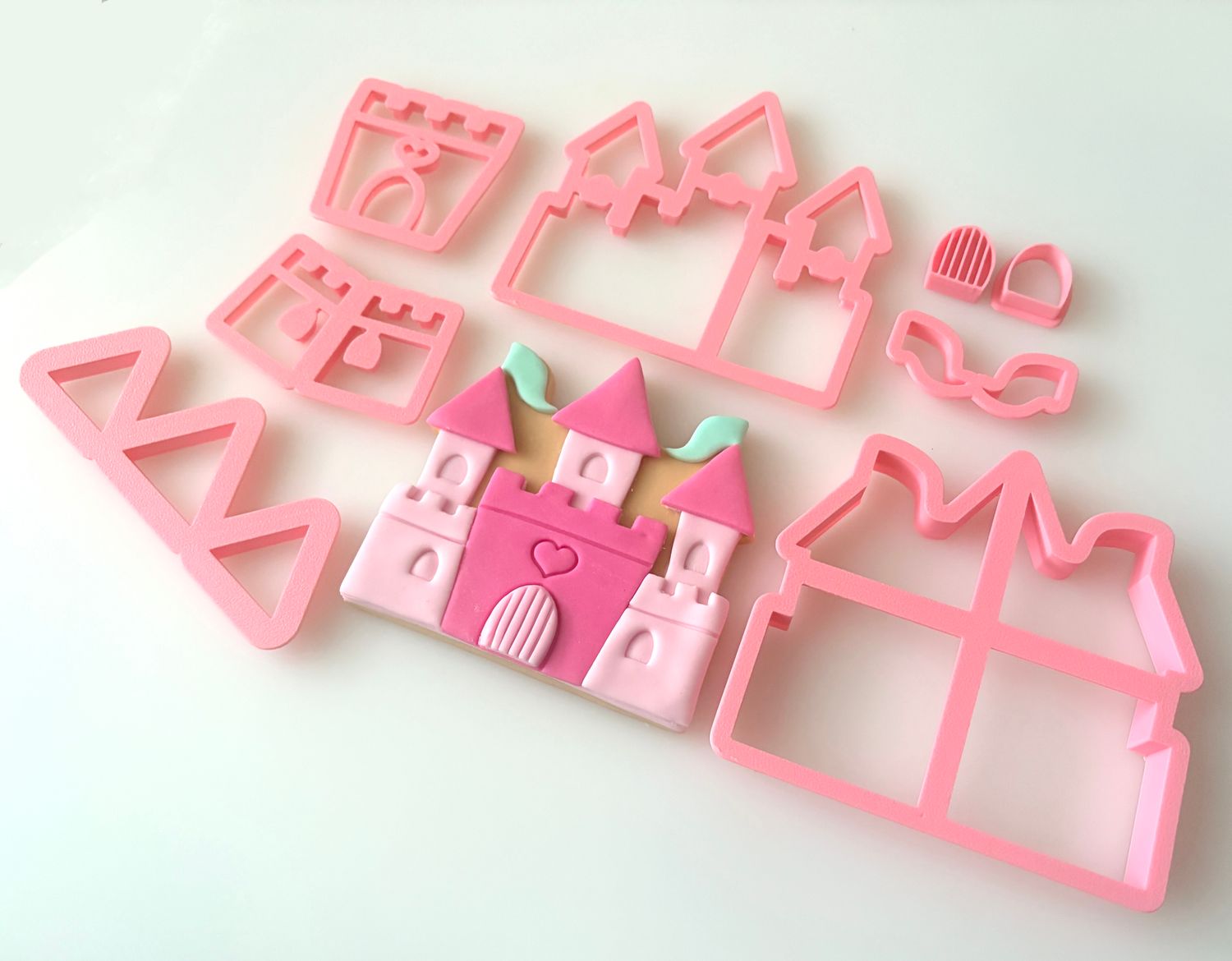 CBS Σετ 8 τμχ κουπάτ FAIRYTALE CASTLE 9εκ ή 10εκ- Σετ κουπάτ